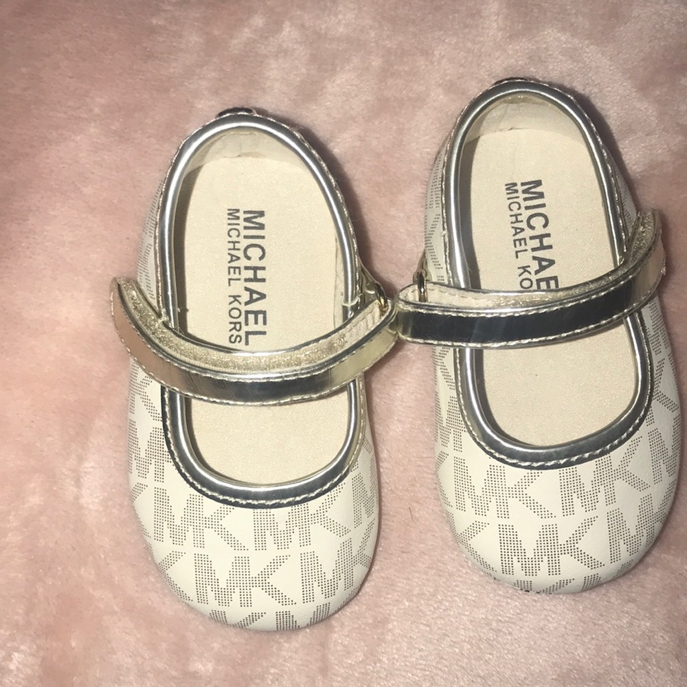 Michael Kors dress shoes for a 6 month old.